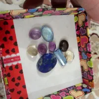 اوپال لاجورداماتیس.سیترین.توپاز زبرجد