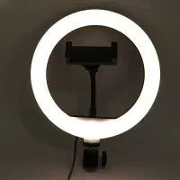 رینگ لایت 10 اینچی با چندحالت نوری|آرایشگاه و سالن‌های زیبایی|سبزوار, قاضی زاد|دیوار