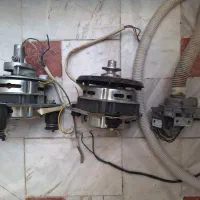 موتور ماشین لباسشویی دوقلو  به همراه پمپ آب