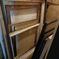 تعدادی قاب عکس چوبی دست دوم|تابلو، نقاشی، عکس|کرج, کوی مهر|دیوار