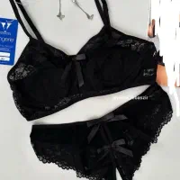 لباس زیر شورت وسوتین اسفنجی زنانه