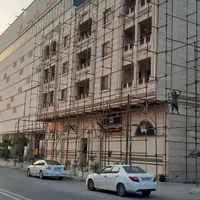 داربست فلزی و پیچ و رولپلاک