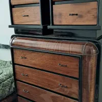 سرویس خواب دونفره تمام چوب|تخت و سرویس خواب|تهران, باغ فیض|دیوار