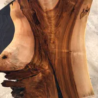 میز چوبی روستیک