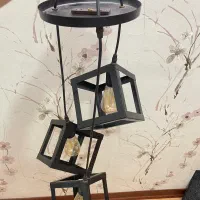 لوستر مشکی|لوستر و چراغ آویز|بروجرد, |دیوار