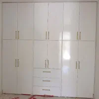 .اقساط اقساط کمد دیواری.کابینت.درب حیاطی.درب چوبی|مصالح و تجهیزات ساختمان|کوهدشت, |دیوار