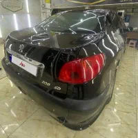 پژو ۲۰۶SD V8 مشکی|خودرو سواری و وانت|سنندج, |دیوار