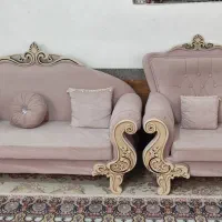 مبل راحتی کلاسیک با چوب راش ،زیبا،دلنشین ،بادوام|مبلمان خانگی و میز عسلی|سردشت, |دیوار