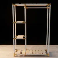 کم جا رگال سفید طلایی ۱۲۰×۱۵۰نظم دهنده