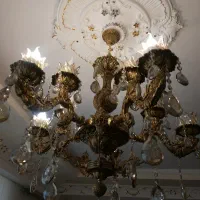 لوستر برنجی زیبا. نو نو