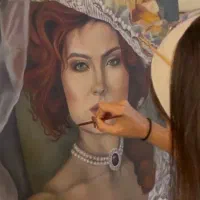 آموزش مجازی طراحی و رنگ روغن