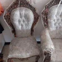 مبل سلطنتی ۹نفره با میزنهار خوری ۶نفره|مبلمان خانگی و میز عسلی|نکا, |دیوار