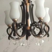 لوستر پنج شاخه شیک و زیبا