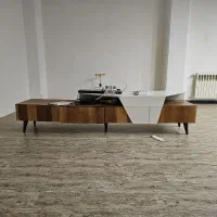 میز تی وی رنگ گردو