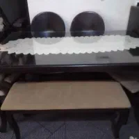 میز ناهارخوری چوبی