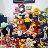 عروسک های مختلف ۴۰عدد