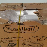 لباسشویی دو قلو ۹ کیلو گرمی اکسلنت نو|ماشین لباسشویی و خشککن لباس|قم, شهرک امام حسن|دیوار