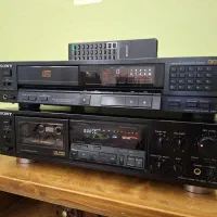 پلیر sony es222 با دک و دیگر وسایل صوتی حرفه ای|سیستم صوتی خانگی|تهران, فلسطین (میدان انقلاب)|دیوار