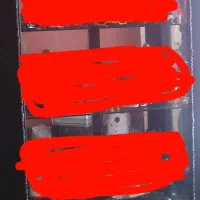 ویترین چوبی چهارطبقه ای پایه دار