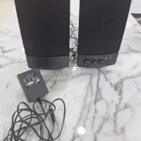 اسپیکر کامپیوتر ALTEC LANSING و آداپتور ۹ ولت