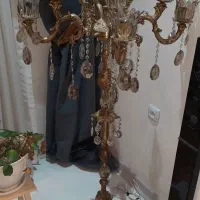 لوستر برنز ۴شاخه ایستاده