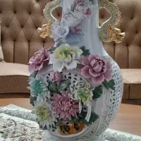 گلدان چینی۵۰ سانت سالم وتمیز