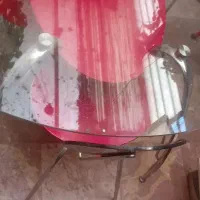 میزچهارنفره چندمنظوره شیشه ای خارجی