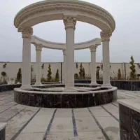 آبنما و آلاچیق گنبدی فایبر گلاس