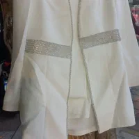 کت شلوار مجلسی سفید