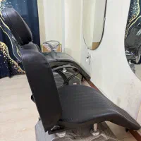 آینه بک لایت و صندلی طرح برقی کاملا سالم