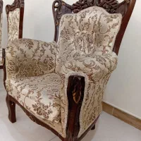 مبل ۹ نفره کامل چوب اصل|مبلمان خانگی و میز عسلی|محمدشهر, زیبادشت|دیوار