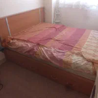 تخت دونفره با دوکشوبزرگ