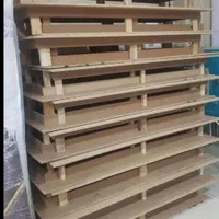 کفی تخت خواب چوبی و فلزی جکدار (زیر تختی)