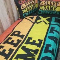 روتختی یک نفره ۳بعدی رنگ پشتش کامل زرد