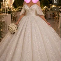 لباس عروس نو تمیز بدون ایراد