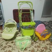 سیسمونی نوزاد ،کالسکه وکریروساک بچه وتاب|کالسکه و لوازم جانبی|کرمان, |دیوار