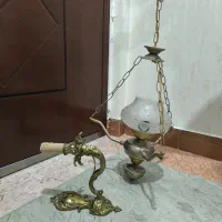 لوستر و دیوارکوب برنجی