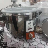 پلو پز پارس خزر ۶ نفره در حد نو|اجاق گاز و لوازم برقی پخت‌وپز|پردیس, فاز ۱۱|دیوار