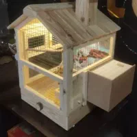 ساخت قفس چوبی مناسب پرندگان