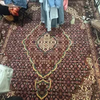 فرش جفت ۹ متری دستباف طرح ماهی