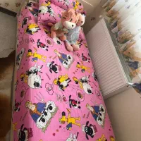 سرویس خواب کودک همراه کمد و پا تختی MDF درجه یک