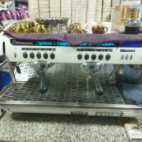 دستگاه تمام صنعتی قهوه +تسویه آب +آسیاب+یخچال