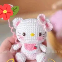 عروسکهای جا کلیدی قلاب بافی در طرحهای مختلف