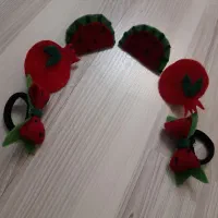 عروسک و جاکلیدی و تم یلدای پسرانه دخترانه نمدی