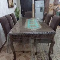 میز غذاخوری هشت ۸ نفره