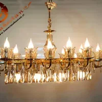 لوستر چشمک اب طلا شرایط فروش ویژه از ۳ تا ۷ آذر|لوستر و چراغ آویز|اراک, |دیوار