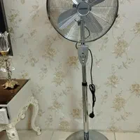 پنکه تمام استیل کوئین با ضمانت پایه بلند با کنترل|پنکه و تصفیه‌کنندهٔ هوا|قم, نیروگاه|دیوار