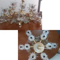 لوستر آبکاری طلا