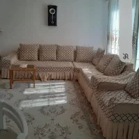 مبل ال ۷ نفره سالم تمیز بخاری هم موجوده