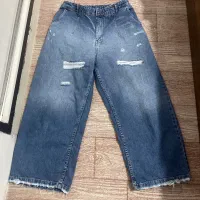 شلوار لی واید و مام